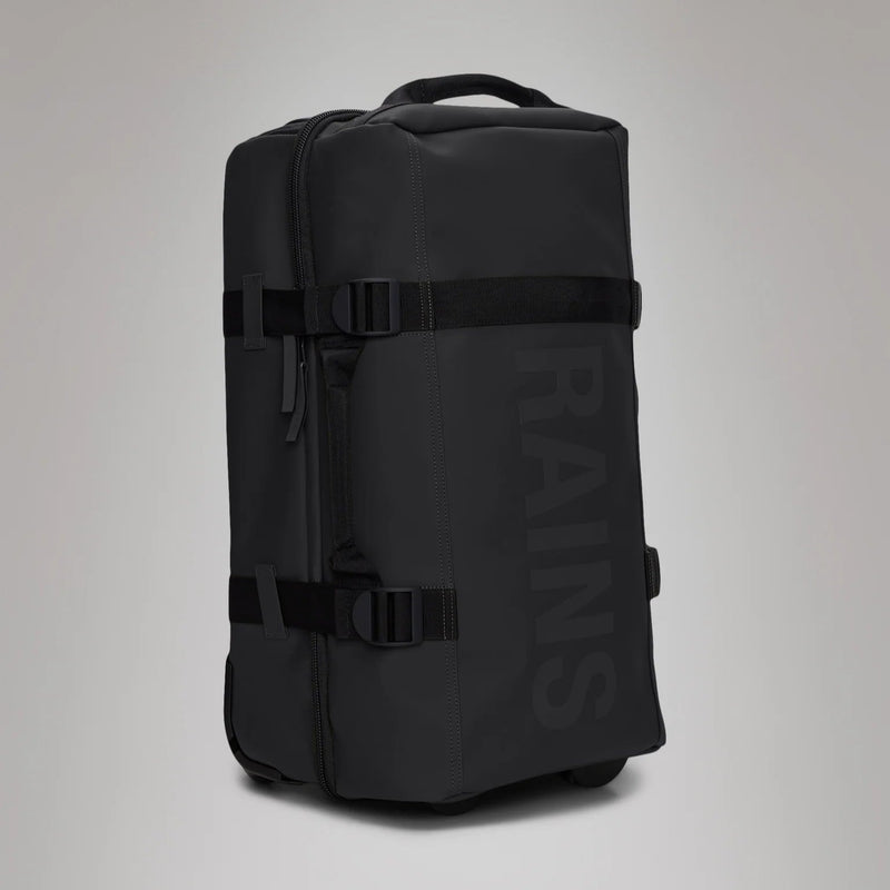 Trolley da Viaggio Texel Cabin Bag RAINS Impermeabile W3 Black