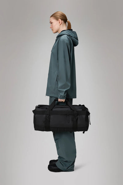 Borsone RAINS Texel Duffel Bag Small Impermeabile W3 Black