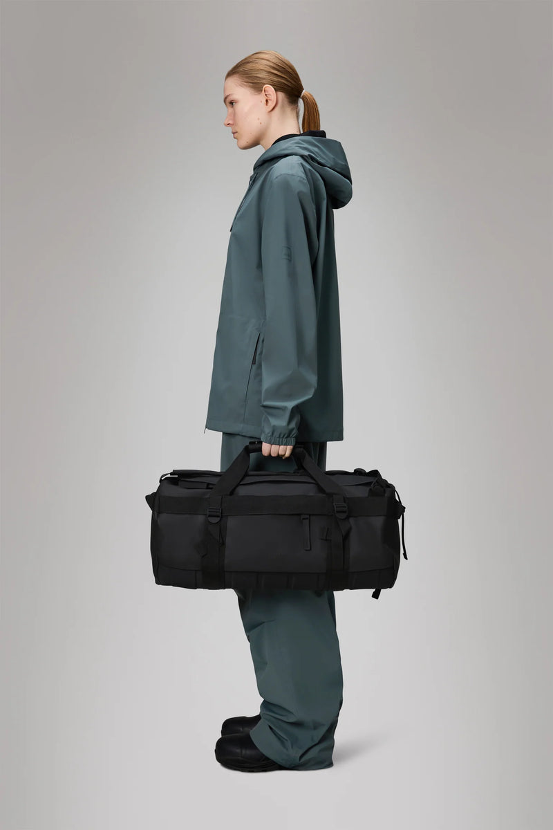 Borsone RAINS Texel Duffel Bag Small Impermeabile W3 Black