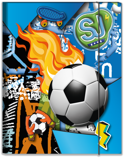 Cartella con Elastico Dorso 1 cm Sj Gang Sj Gang Boy / Copertine Assortite