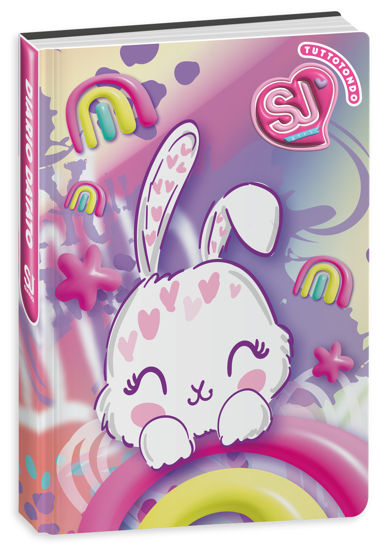 Diario Agenda 10 Mesi Datato Sj Gang Girl 25/26 / Copertine Assortite