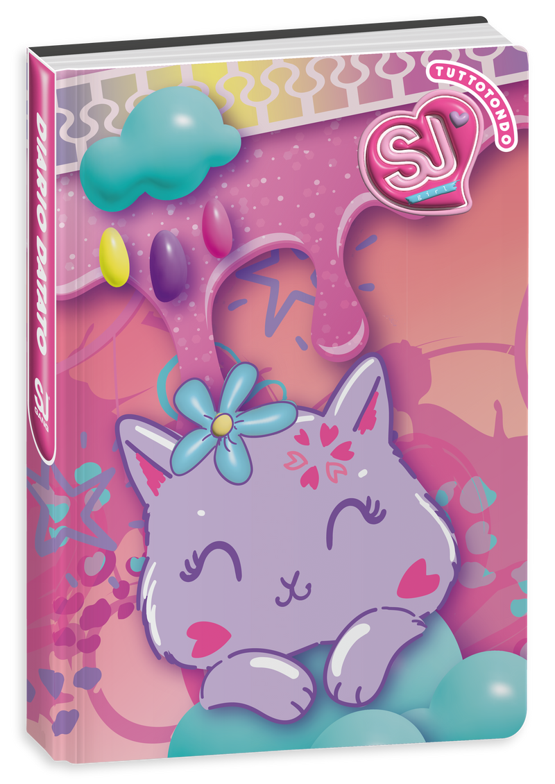 Diario Agenda 10 Mesi Datato Sj Gang Girl 25/26 / Copertine Assortite