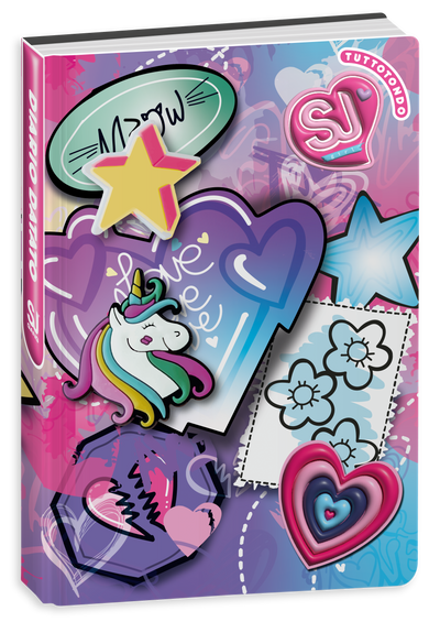 Diario Agenda 10 Mesi Datato Sj Gang Girl 25/26 / Copertine Assortite