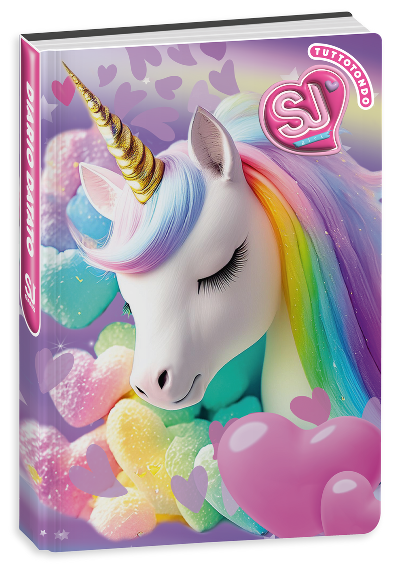 Diario Agenda 10 Mesi Datato Sj Gang Girl 25/26 / Copertine Assortite