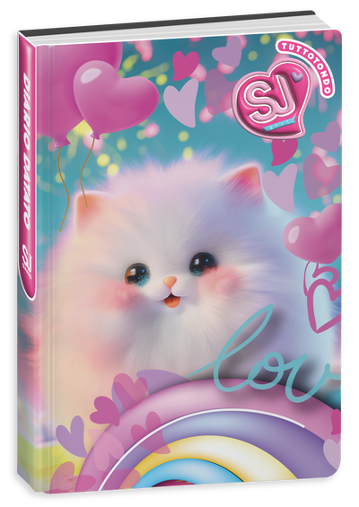 Diario Agenda 10 Mesi Datato Sj Gang Girl 25/26 / Copertine Assortite