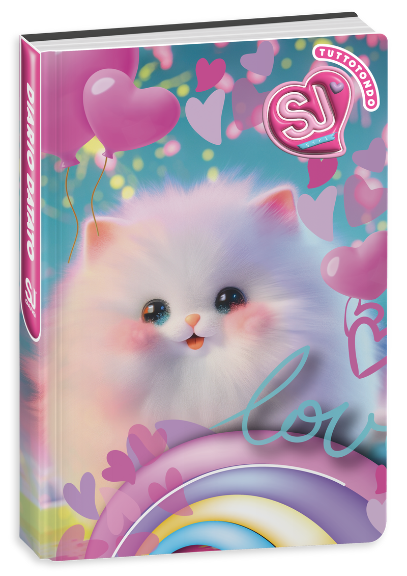 Diario Agenda 10 Mesi Datato Sj Gang Girl 25/26 / Copertine Assortite