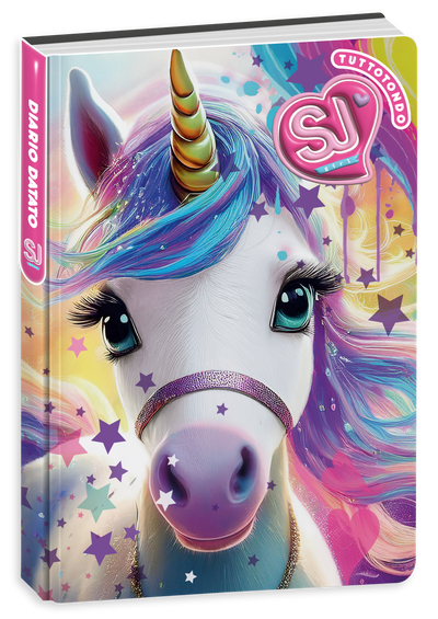 Diario Agenda 10 Mesi Datato Sj Gang Animali Girl 25/26 / Copertine Assortite