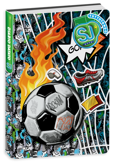 Diario Agenda 10 Mesi Datato Sj Gang Wondrous Boy 25/26 / Copertine Assortite