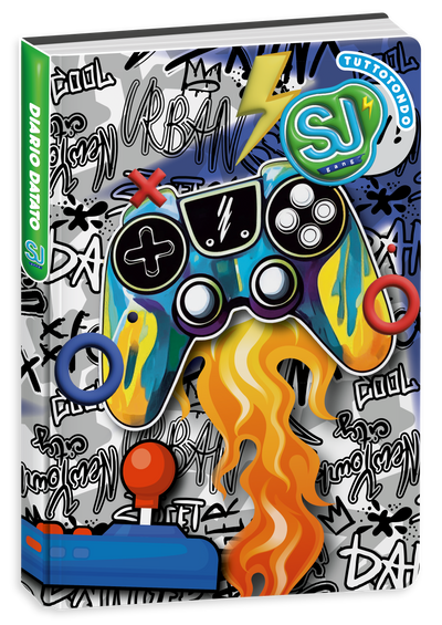 Diario Agenda 10 Mesi Datato Sj Gang Wondrous Boy 25/26 / Copertine Assortite
