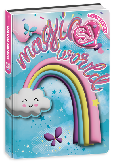 Diario Agenda 10 Mesi Datato Sj Gang Wondrous Girl 25/26 / Copertine Assortite
