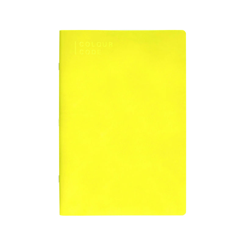Quaderno A4 Maxi Colour Code Fluocode Fantasie Assortite / 80 gr / Quadretti 5 mm