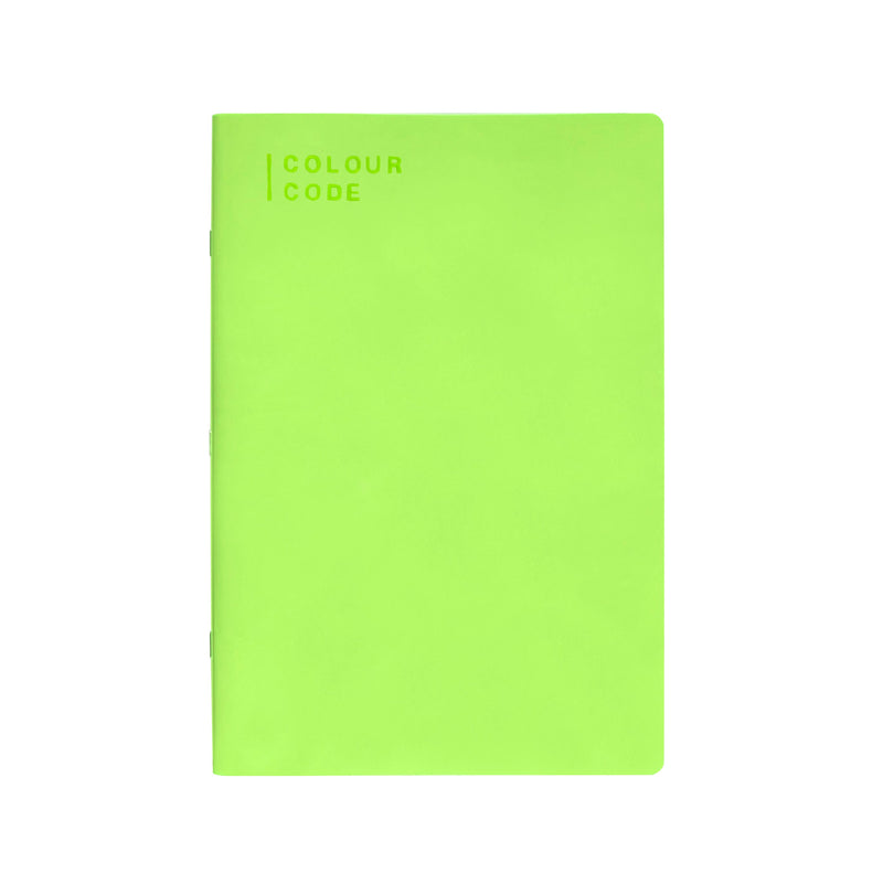 Quaderno A4 Maxi Colour Code Fluocode Fantasie Assortite / 80 gr / Quadretti 5 mm