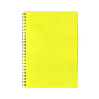 Quaderno Spiralato A5 Colour Code Fluocode Fantasie Assortite / 80 gr / 1 Rigo
