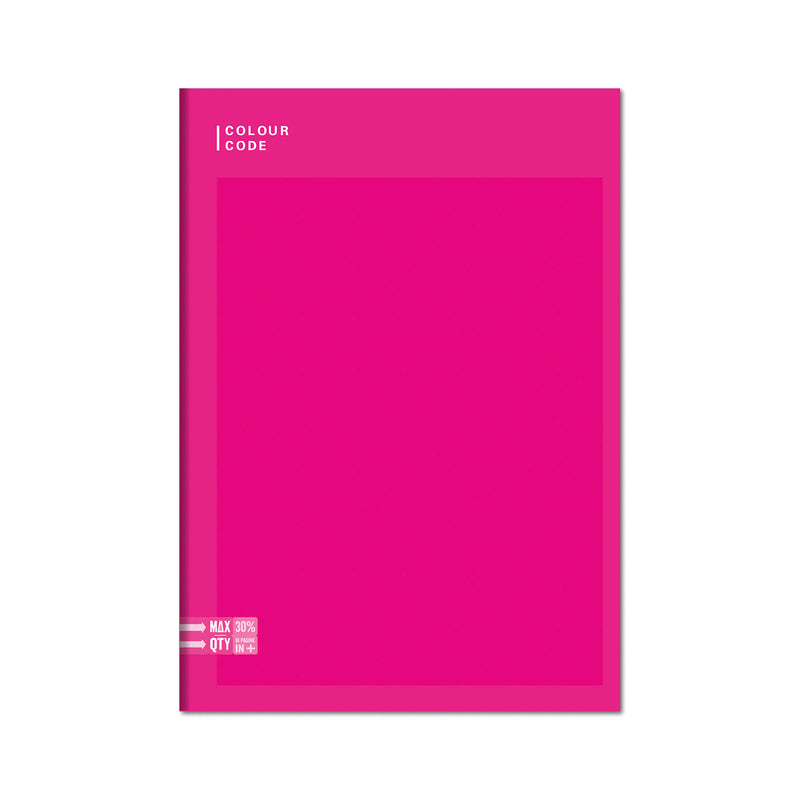 Quaderno A4 Maxi Colour Code Colorful Fantasie Assortite / 100 gr / Riga C