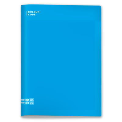 Quaderno A4 Maxi Colour Code Colorful Fantasie Assortite / 100 gr / Riga C