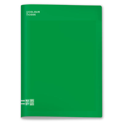 Quaderno A4 Maxi Colour Code Colorful Fantasie Assortite / 100 gr / Riga C