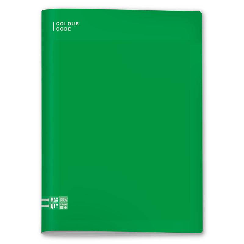 Quaderno A4 Maxi Colour Code Colorful Fantasie Assortite / 100 gr / Riga C