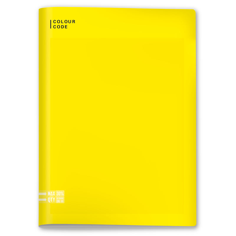 Quaderno A4 Maxi Colour Code Colorful Fantasie Assortite / 100 gr / Riga C