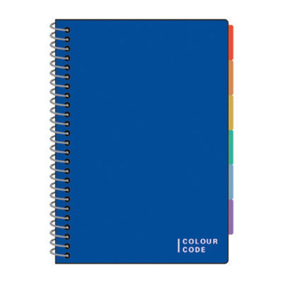 Quaderno Spirale in PPL con Divisori Colour Code Project / 1 Rigo