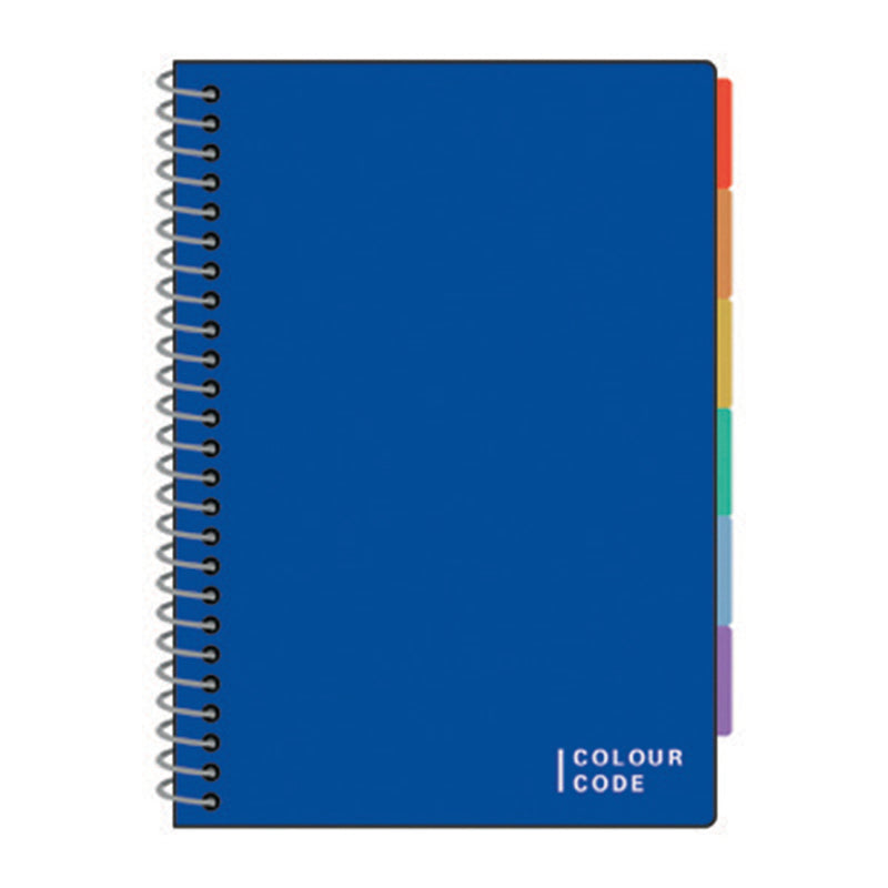 Quaderno Spirale in PPL con Divisori Colour Code Project / 1 Rigo