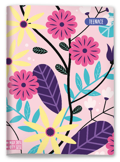 Quaderno A4 Maxi Teenace Girl Mood Fantasie Assortite / 80 gr / Quadretti 5 mm