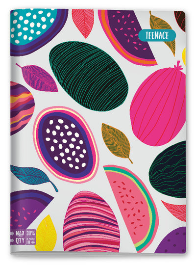 Quaderno A4 Maxi Teenace Girl Mood Fantasie Assortite / 80 gr / Quadretti 5 mm