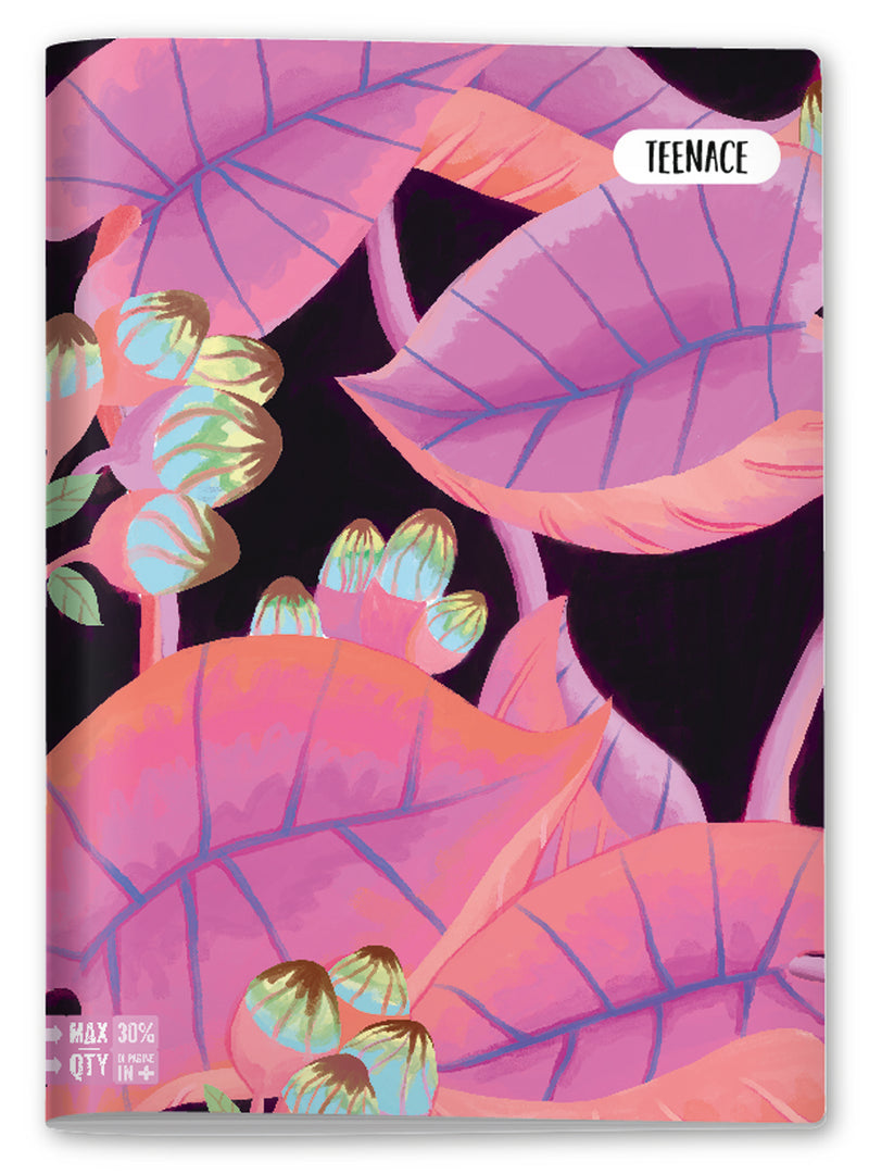 Quaderno A4 Maxi Teenace Girl Mood Fantasie Assortite / 80 gr / Quadretti 5 mm