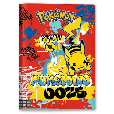 Quaderno A4 Maxi Pokémon Fantasie Assortite / 100 gr / Quadretti 5 mm