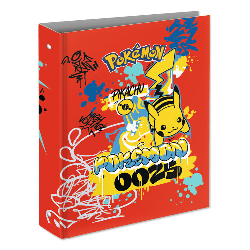 Copertina Anelli A4 Maxi Dorso 3 cm Pokémon