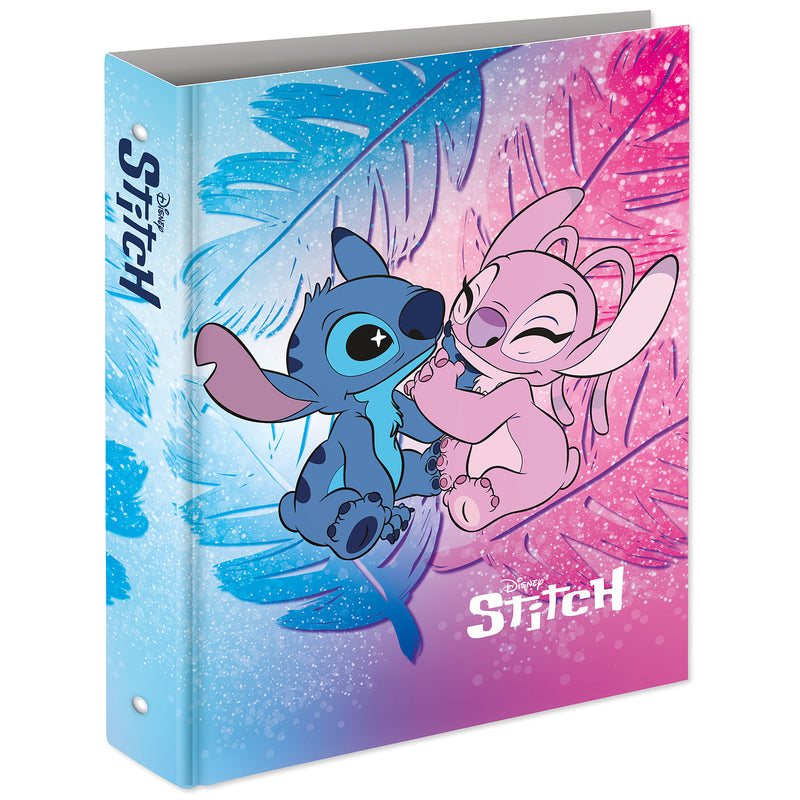Copertina Anelli A4 Maxi Dorso 3 cm Lilo & Stitch