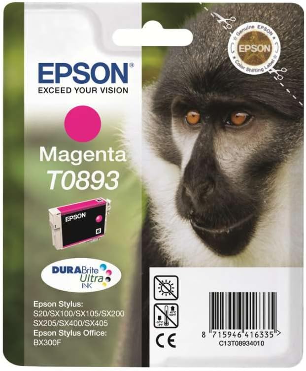 Cartuccia Originale Epson T0893 Magenta