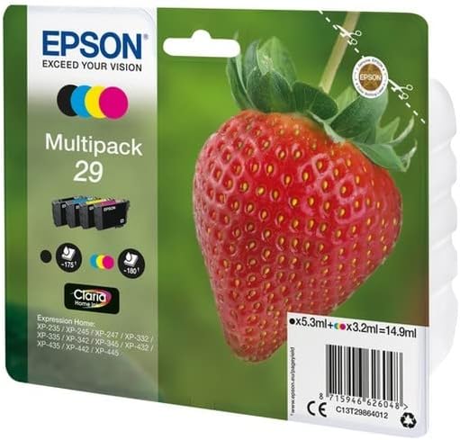 Multipack Cartuccia Originale Epson 29 C+M+Y+K