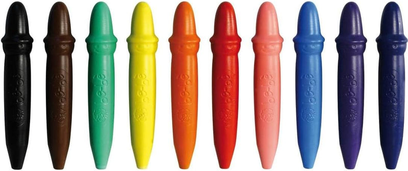 Pastelloni a Cera Giotto Be-Bè Super Lavabili - 10 pezzi