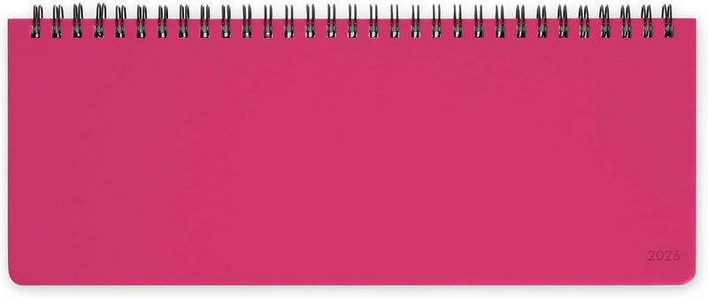 Planner da Scrivania 12 Mesi Legami Orizzontale 2026 Raspberry