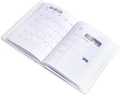Diario Be You Easy 25/26 Extra White
