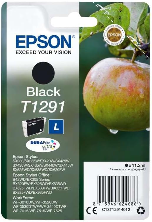 Cartuccia Originale Epson T1291 L Nero