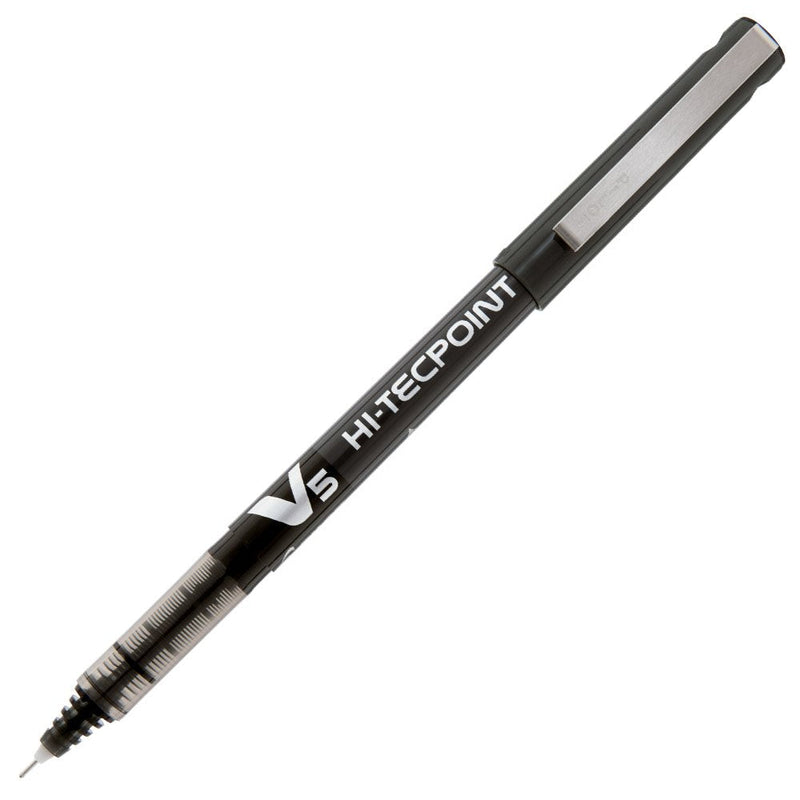 Penna Roller Pilot Hi-Tecpoint V5 con Punta Extra Fine 0,5 mm Nero