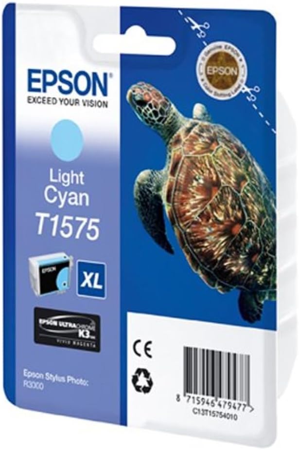 Cartuccia Originale Epson T1575 XL Ciano Chiaro