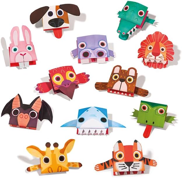 Baby Origami da creare "Gli Animali" - 12 pezzi