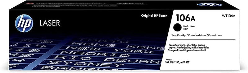 Toner Originale LaserJet HP 106A Nero