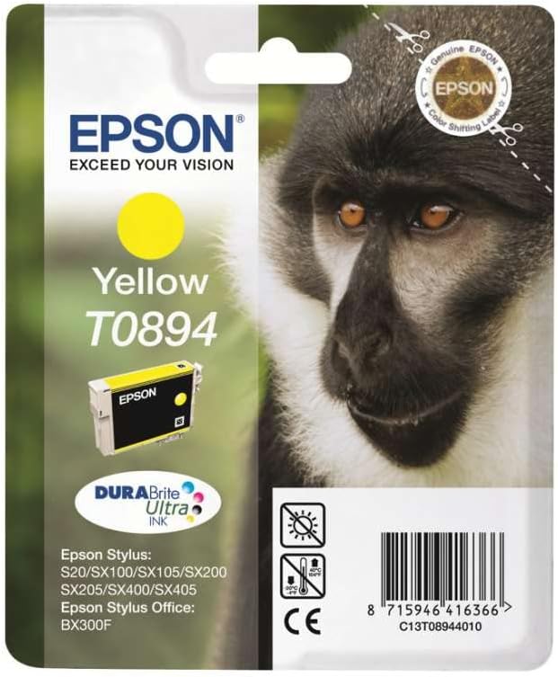 Cartuccia Originale Epson T0894 Giallo