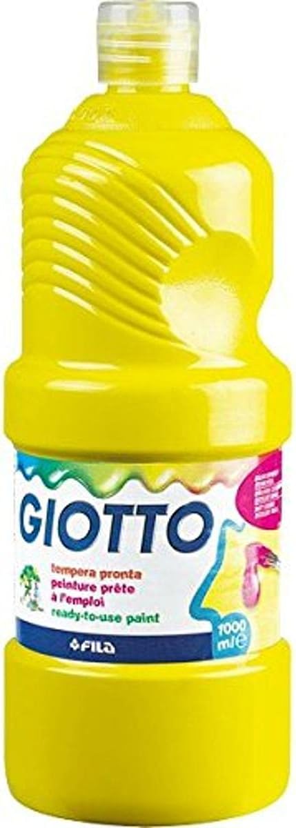 Tempera Pronta Giotto 1 lt Giallo