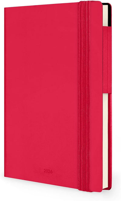 Agenda 12 Mesi Legami Settimanale Small 2026 Cherry Bomb con Chiusura ad Elastico
