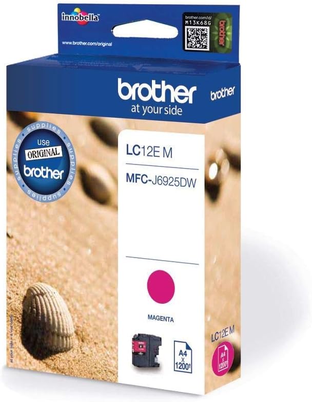 Cartuccia Originale Brother LC12E Magenta