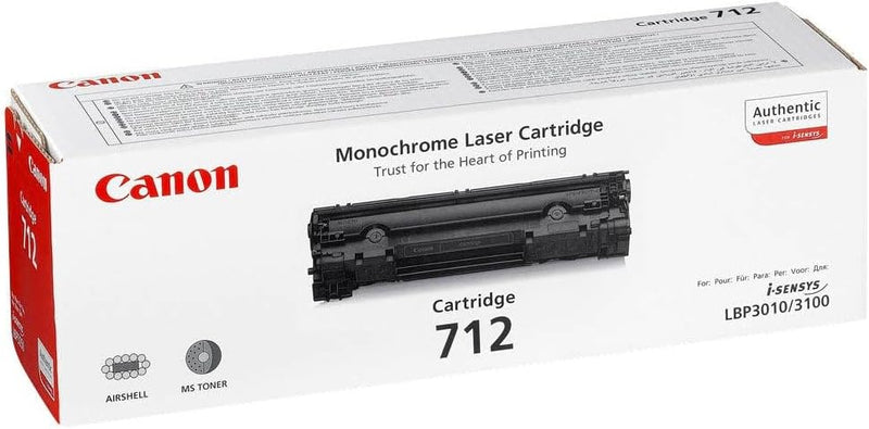 Toner Originale Canon 712 Nero