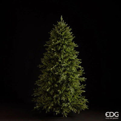 Abete Cristallo EDG in PVC e PE con 2351 Rami 124 x 210 cm