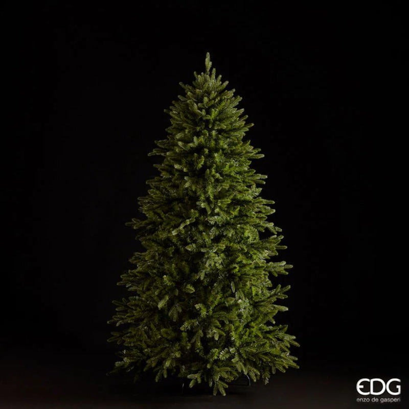 Abete Cristallo EDG in PVC e PE con 2351 Rami 124 x 210 cm