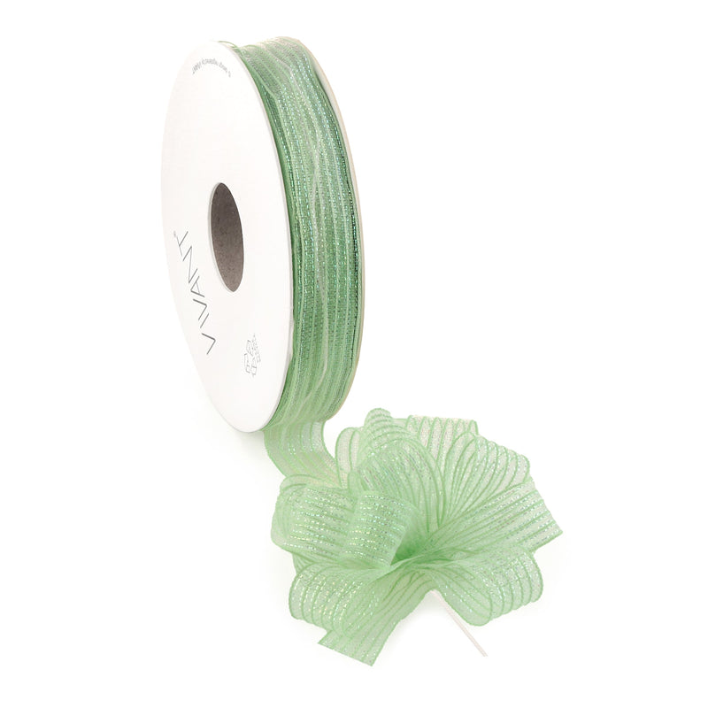 Nastro Stripy Verde 15 mm x 25 mt