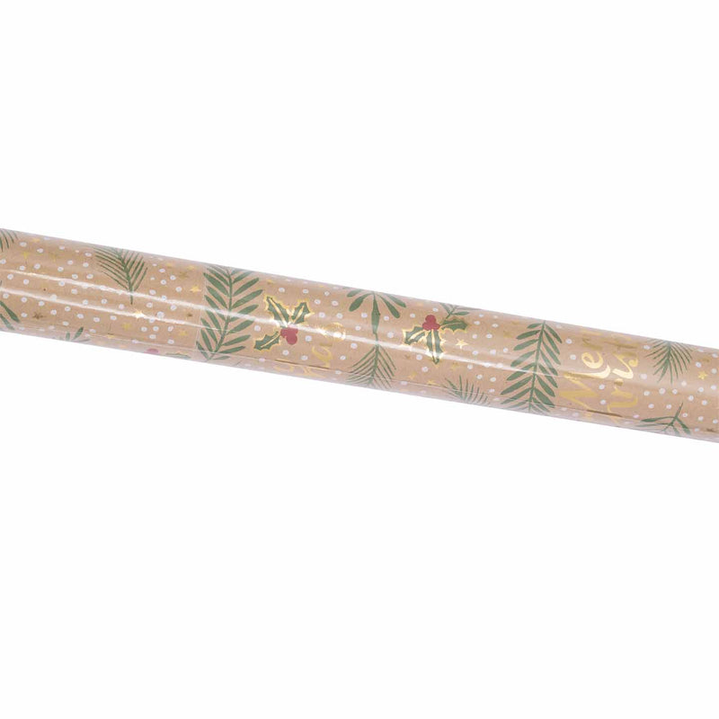 Carta Regalo Merry Christmas Avana 200 x 70 cm