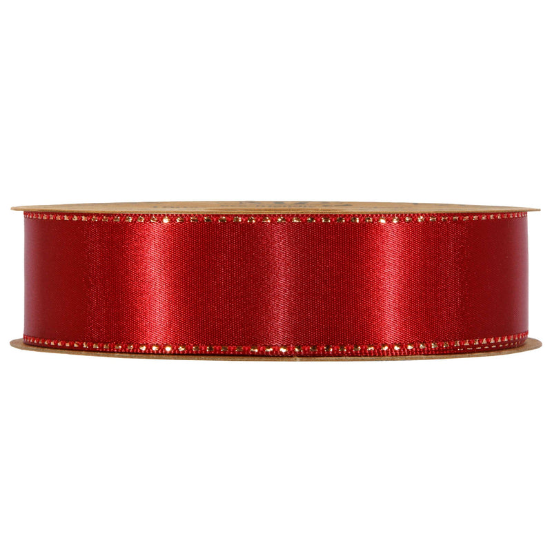 Nastro Satinée Red Dahlia 25 mm x 20 mt